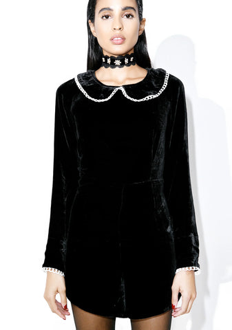 Noir Collette Romper