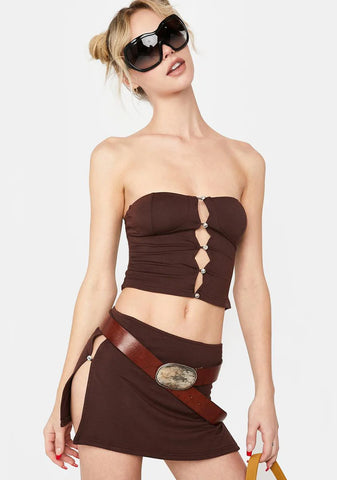 You'll Keep A Secret Skirt Set