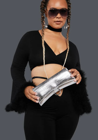 Silver The Kemi Crossbody Bag