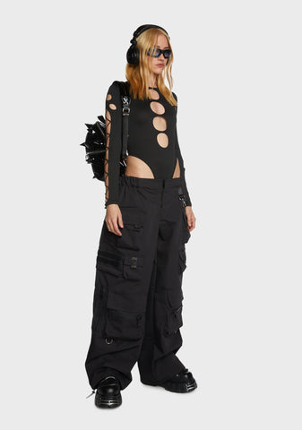 Cosmic Void Cut Out Bodysuit