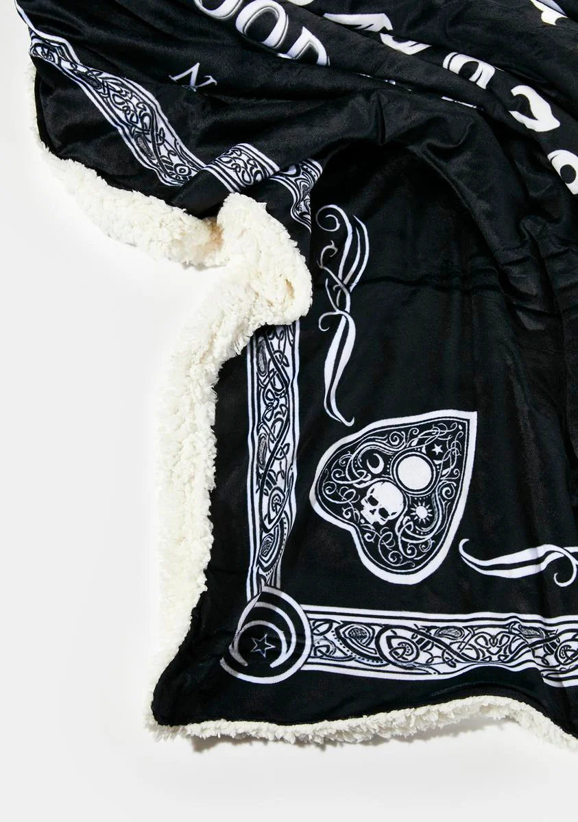 Spirit Board Throw Blanket