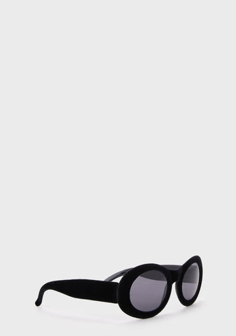 Velvet Eye Oval Sunglasses