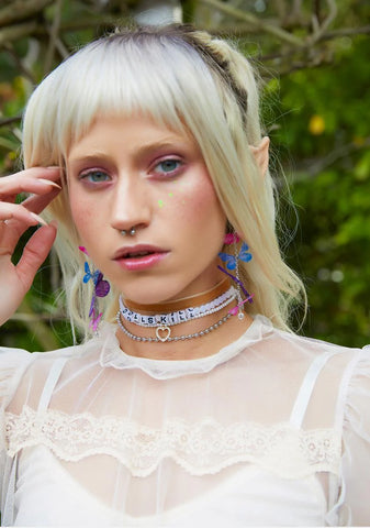 Up And Away Butterfly Drop Earrings