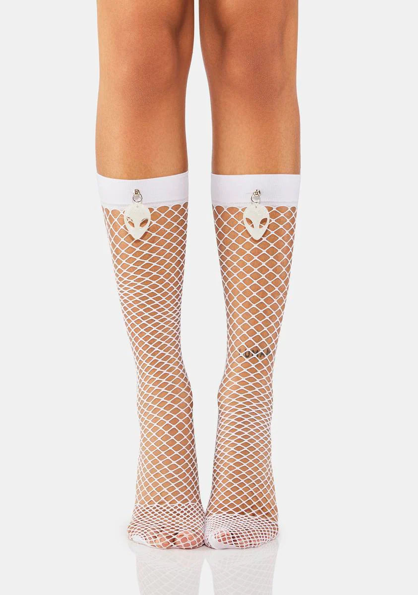 Out Of This World Fishnet Socks