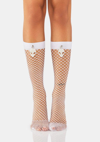 Out Of This World Fishnet Socks