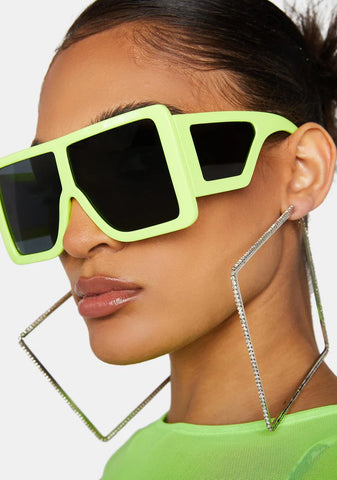 No Chance Shield Sunglasses