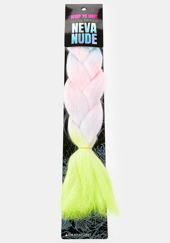 Multicolor Glow In The Dark Braid