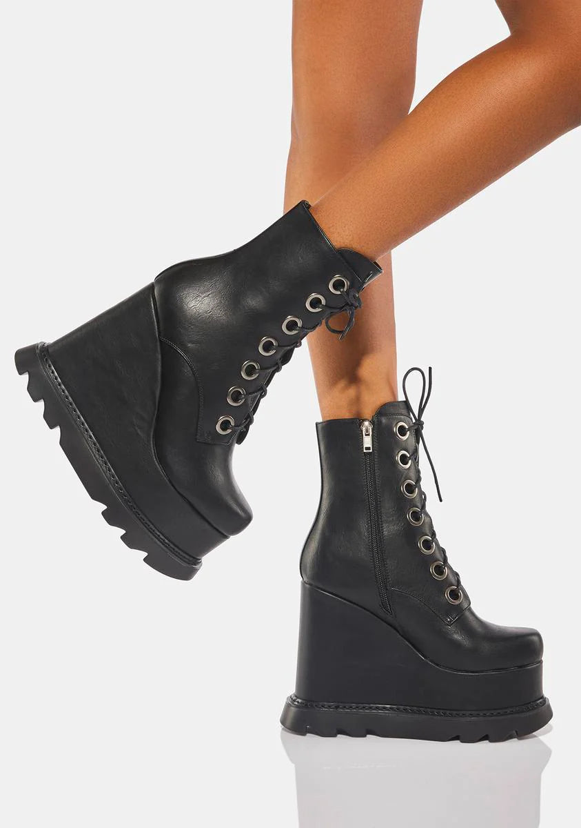 3 Orphans Wedge Boots