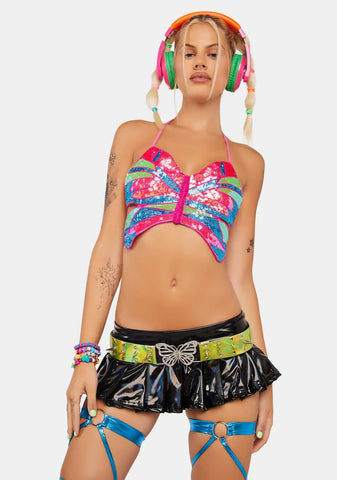 Feel The Electricity Holographic Belt