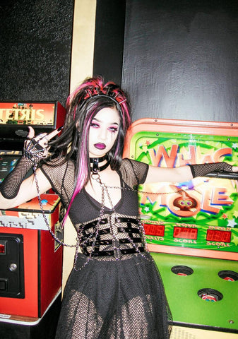 Against The Grain Harness And Choker Set