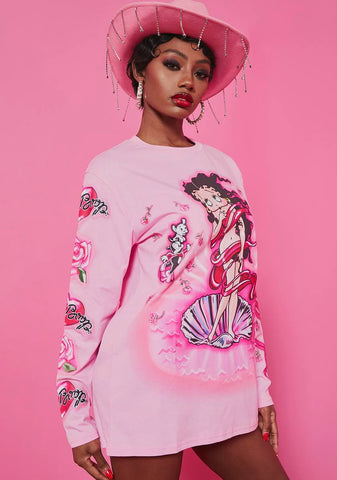 Birth Of Betty Airbrush Graphic Tee