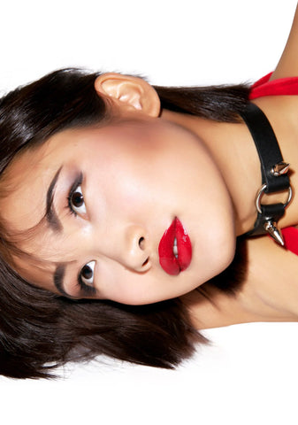 Baby Spiked Fiend O Ring Choker