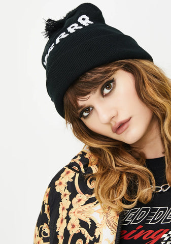 I'm Shivering Knit Beanie