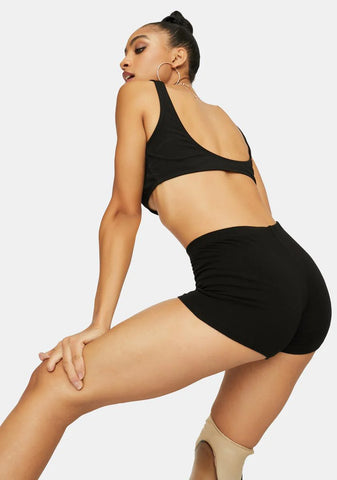 Night Make My Mark High Waist Shorts