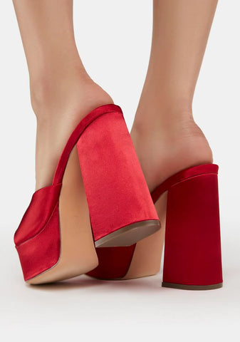 Love Me Down Heeled Mules