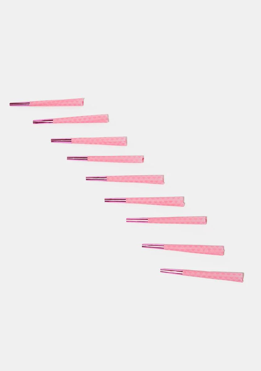 Pink Heart Cones