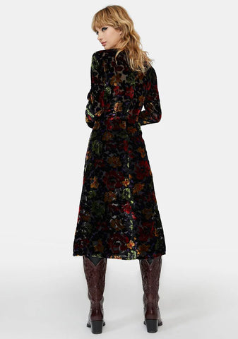 Lean On Me Velvet Duster