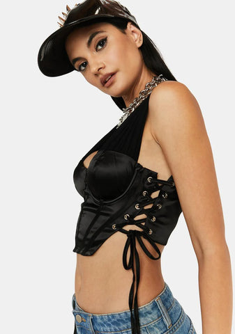 Midnight The Way I Feel Corset Top