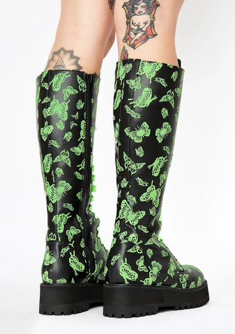 Lucky Wanderer Glow In The Dark Boots