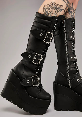 Total Outrage Platform Boots