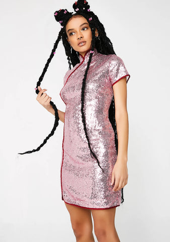 You Want It Sequin Dress