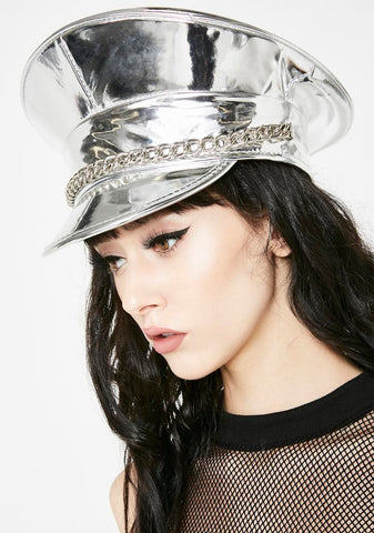 Chrome Mischief N' Mayhem Captain Hat