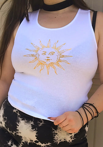 Always Racing The Sun Graphic Tank