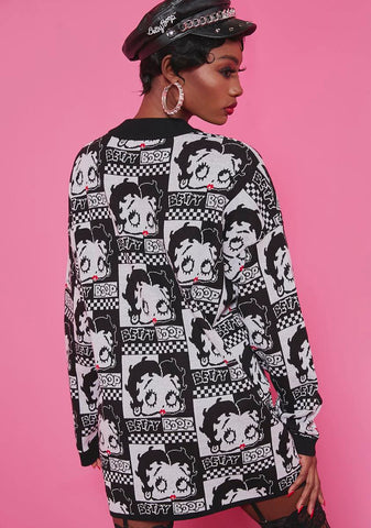 Animated Screen Queen Knit Sweater