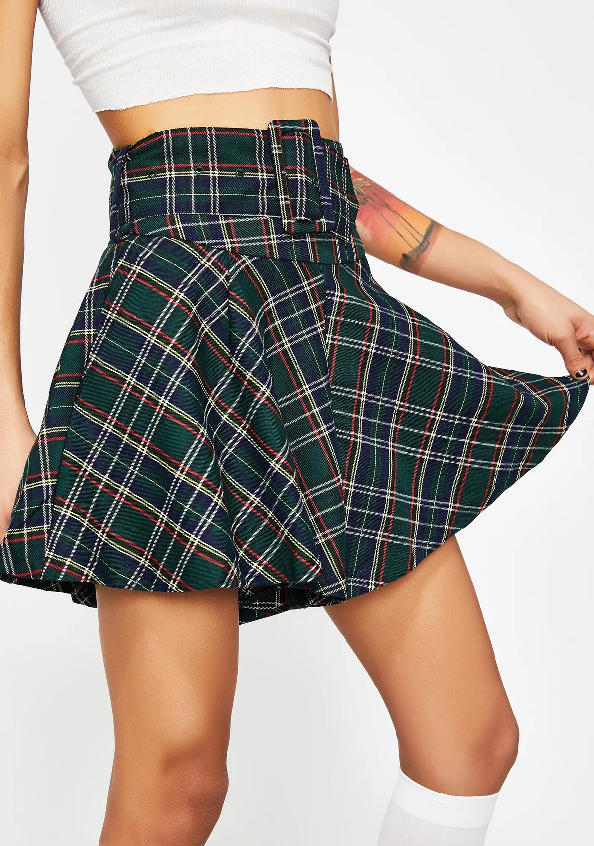 Designer Dollz Plaid Shorts
