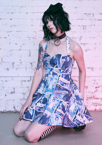 Making A Monster Halter Dress