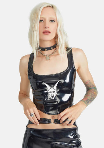 Devil's Bish Corset Top