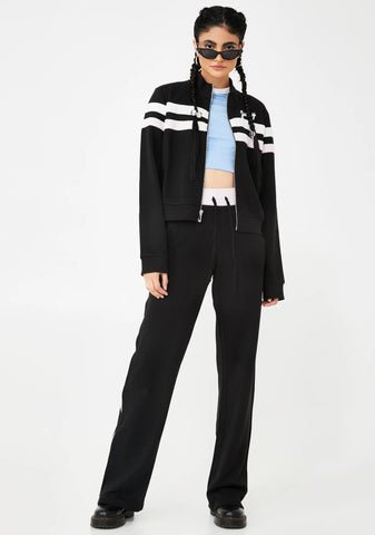 Track Zip Up Pants