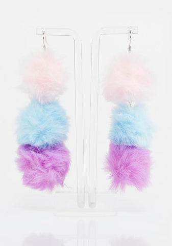 Melt In Your Mouth Puff Earrings
