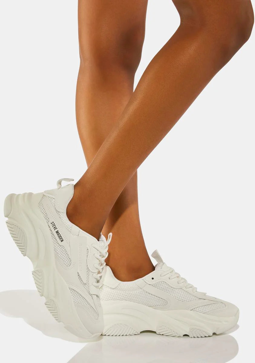White Possession Sneakers