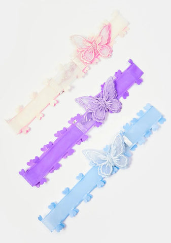 Away In Dreamland Butterfly Choker Set