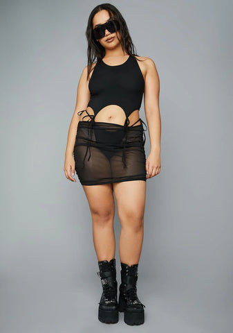 Plus Better Not Mini Dress