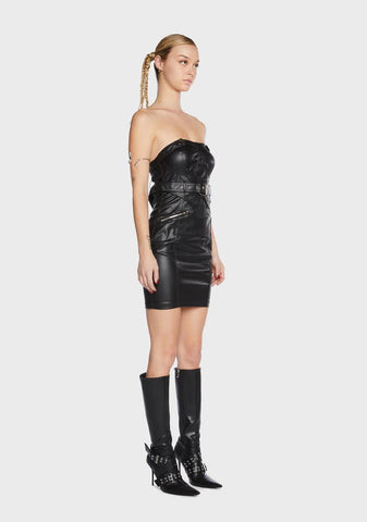 Midnight Expect The Unexpected Mini Dress