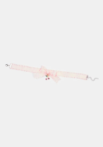Spoiled Rotten Bow Choker