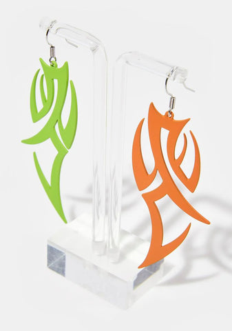 Super Cool Tattoo Drop Earrings