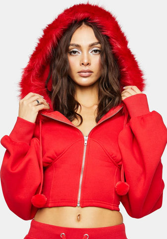 Moment Of Love Corset Hoodie