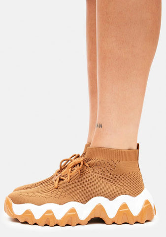 Sand Retro Revolution Sneakers