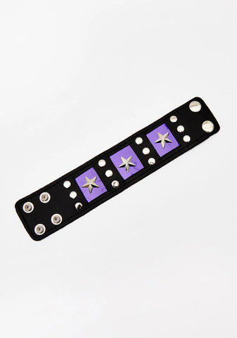 Star Studded Cuff Bracelet