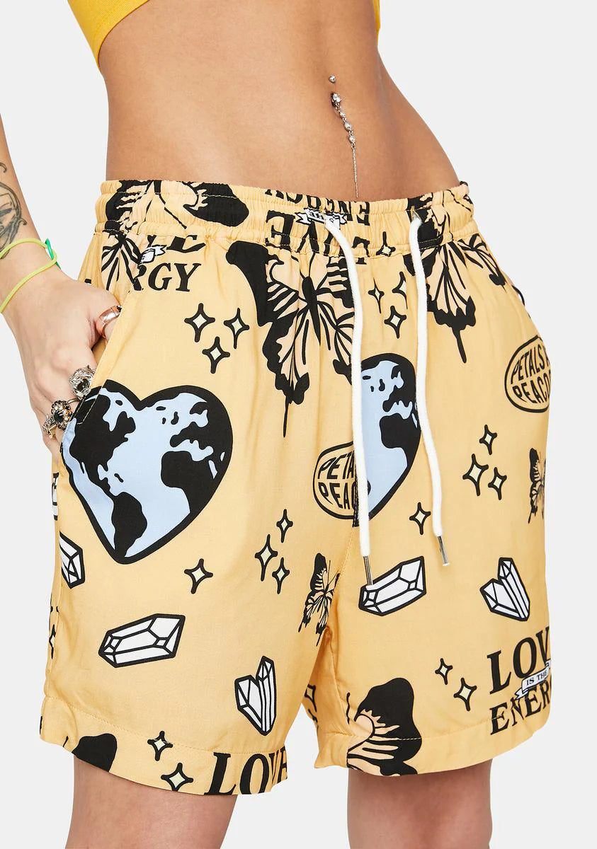 Love Is Energy Vacation Shorts