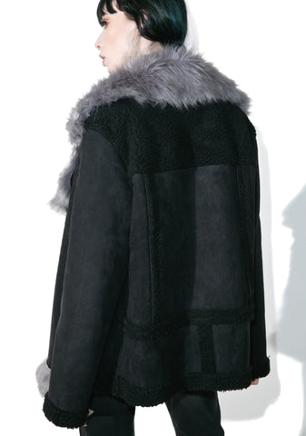 Twice As Nice Faux Fur Jacket