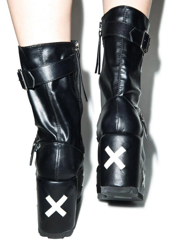 x Chocomoo Yuka Platform Boots