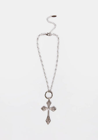 Divine Devotion Cross Necklace