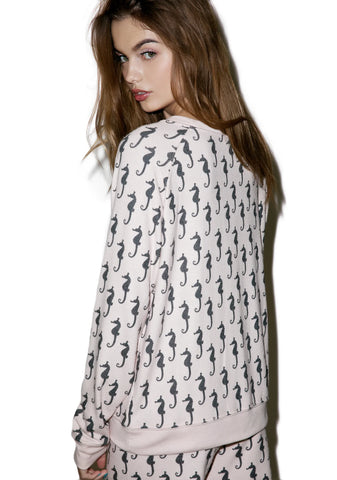 Sea Horses Cozy Sweatshirt