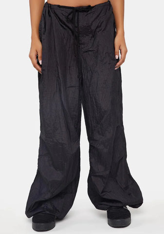 Parachute Black Chute Trousers