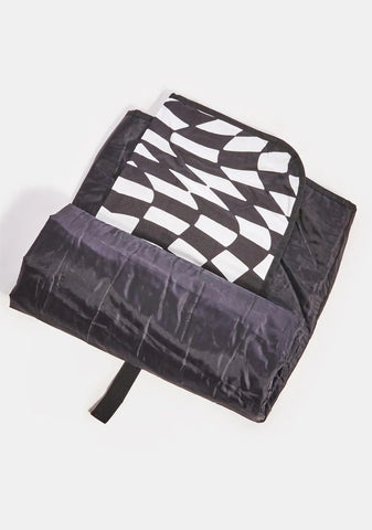 Warped Realm Checkered Picnic Blanket