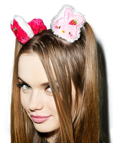 Usa-pyon Scrunchie - Pink